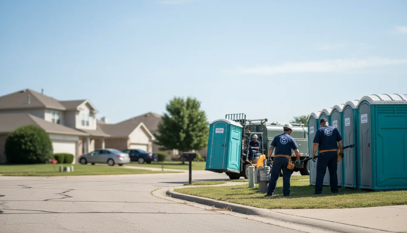 Porta Potty Rental in Kent, OH near me